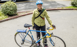 NERSC’s Annette Greiner Cycles for Her Love of the Bike